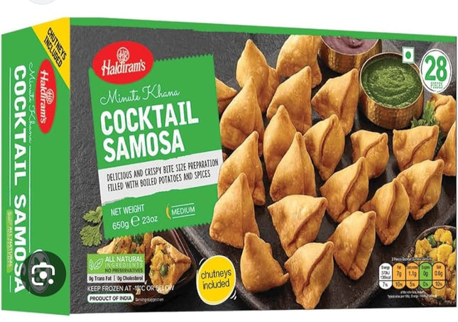 Haldiram's Cocktail Samosa 650 gm