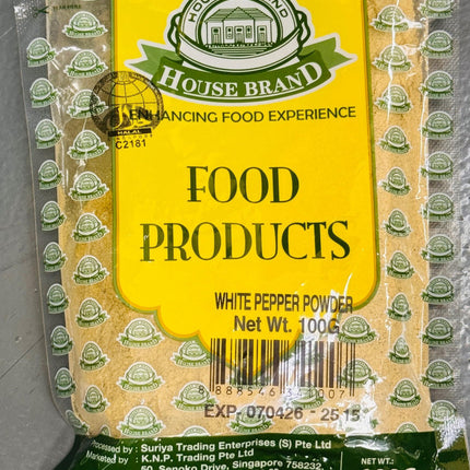H.B WHITE PEPPER POWDER