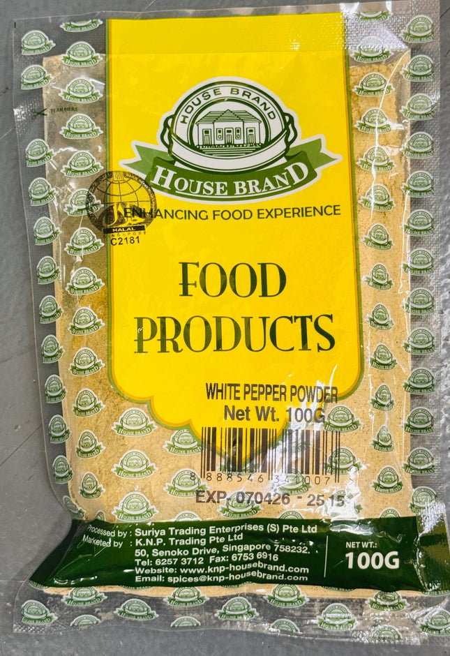 H.B WHITE PEPPER POWDER