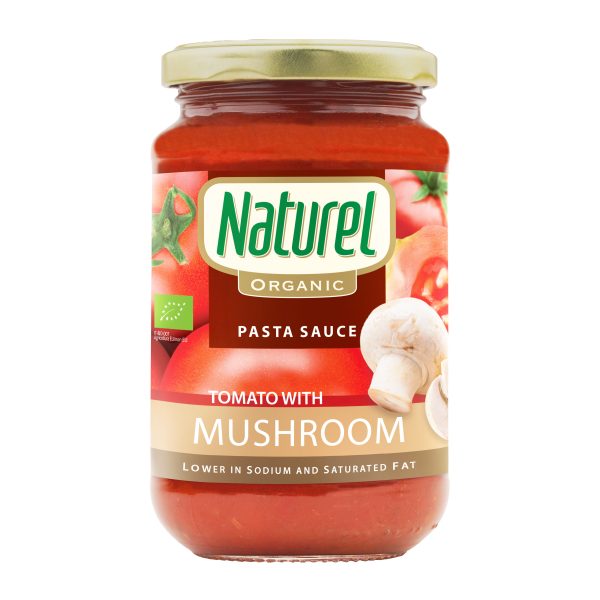 NATURAL ORGANIC PASTA SAUCE TOMATO WITH MASHROOM